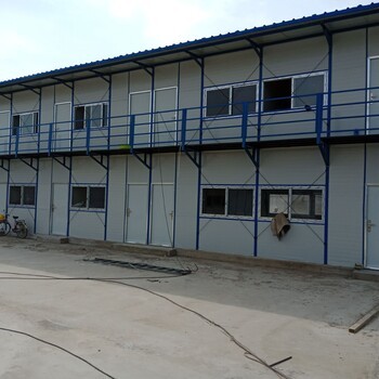河北鋼結構活動房承德工地用彩鋼房
